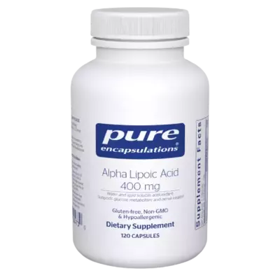 Alpha Lipoic Acid 400 mg.